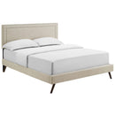 Modway Furniture Virginia Full Upholstered Platform Bed MOD-5913-BEI IMAGE 2
