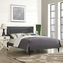 Modway Furniture Virginia Queen Upholstered Platform Bed MOD-5923-GRY IMAGE 5