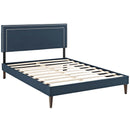 Modway Furniture Virginia King Upholstered Platform Bed MOD-5925-AZU IMAGE 4