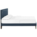 Modway Furniture Ruthie King Upholstered Platform Bed MOD-5941-AZU IMAGE 3