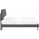 Modway Furniture Corene Twin Upholstered Platform Bed MOD-5943-GRY IMAGE 3