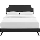 Modway Furniture Corene Queen Upholstered Platform Bed MOD-5946-BLK IMAGE 1