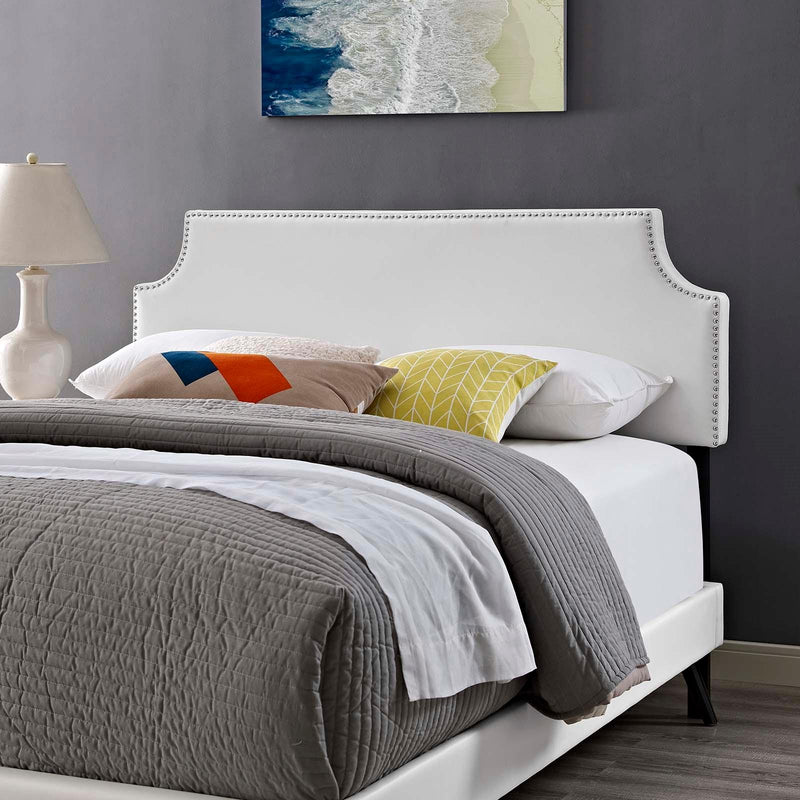 Modway Furniture Corene Queen Upholstered Platform Bed MOD-5946-WHI IMAGE 6
