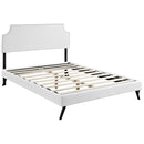 Modway Furniture Corene King Upholstered Platform Bed MOD-5948-WHI IMAGE 4