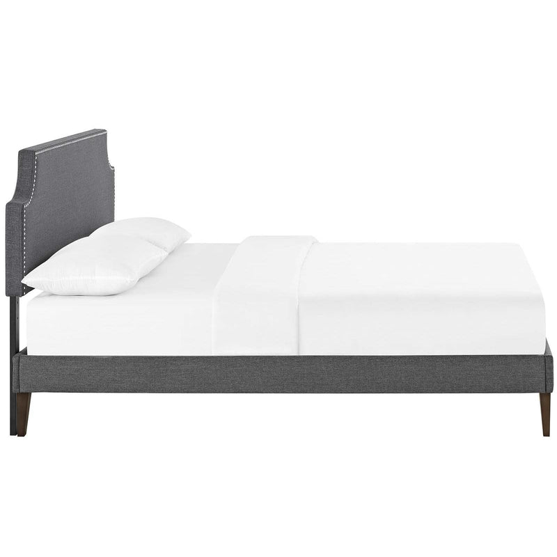 Modway Furniture Corene Full Upholstered Platform Bed MOD-5953-GRY IMAGE 3