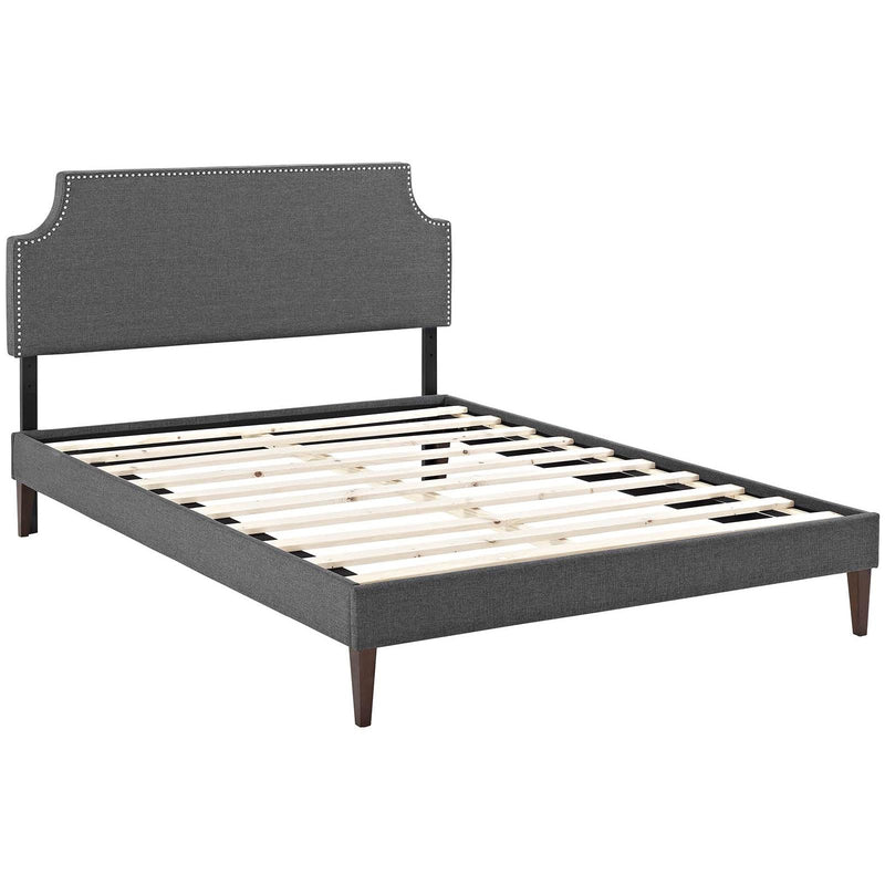 Modway Furniture Corene Full Upholstered Platform Bed MOD-5953-GRY IMAGE 4