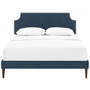 Modway Furniture Corene King Upholstered Platform Bed MOD-5957-AZU IMAGE 1