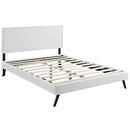 Modway Furniture Macie Queen Upholstered Platform Bed MOD-5962-WHI IMAGE 4