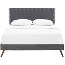 Modway Furniture Macie Queen Upholstered Platform Bed MOD-5963-GRY IMAGE 1