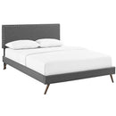 Modway Furniture Macie Queen Upholstered Platform Bed MOD-5963-GRY IMAGE 2