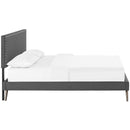 Modway Furniture Macie Queen Upholstered Platform Bed MOD-5963-GRY IMAGE 3