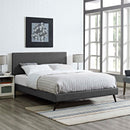 Modway Furniture Macie Queen Upholstered Platform Bed MOD-5963-GRY IMAGE 5