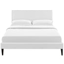 Modway Furniture Macie Queen Upholstered Platform Bed MOD-5970-WHI IMAGE 1