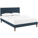 Modway Furniture Tarah King Upholstered Platform Bed MOD-5989-AZU IMAGE 2
