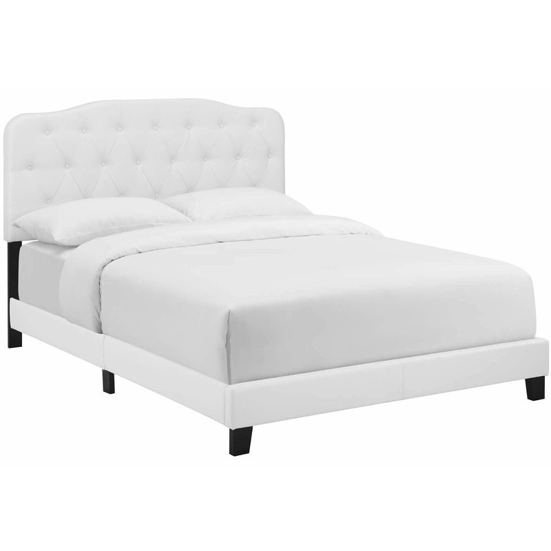 Modway Furniture Amelia Twin Upholstered Platform Bed MOD-5990-WHI IMAGE 2