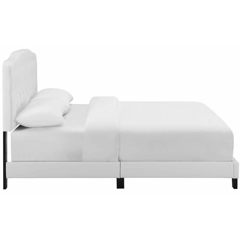 Modway Furniture Amelia Twin Upholstered Platform Bed MOD-5990-WHI IMAGE 3