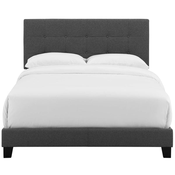 Modway Furniture Amira Twin Upholstered Platform Bed MOD-5999-GRY IMAGE 1