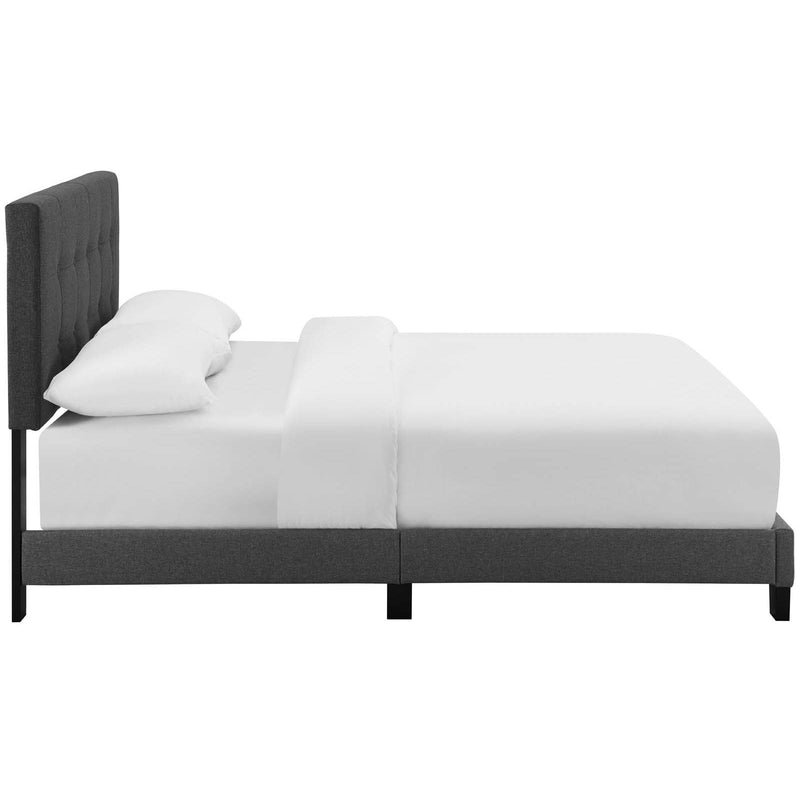 Modway Furniture Amira Twin Upholstered Platform Bed MOD-5999-GRY IMAGE 3