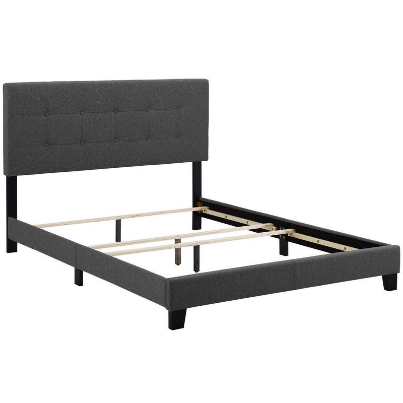 Modway Furniture Amira Twin Upholstered Platform Bed MOD-5999-GRY IMAGE 4