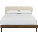 Modway Furniture Gianna Queen Upholstered Platform Bed MOD-6004-BEI IMAGE 1