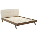 Modway Furniture Gianna Queen Upholstered Platform Bed MOD-6004-BEI IMAGE 4
