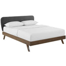 Modway Furniture Gianna Queen Upholstered Platform Bed MOD-6004-GRY IMAGE 2