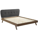 Modway Furniture Gianna Queen Upholstered Platform Bed MOD-6004-GRY IMAGE 4