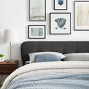 Modway Furniture Gianna Queen Upholstered Platform Bed MOD-6004-GRY IMAGE 5