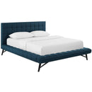 Modway Furniture Julia Queen Upholstered Platform Bed MOD-6007-BLU IMAGE 2