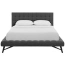 Modway Furniture Julia Queen Upholstered Platform Bed MOD-6007-GRY IMAGE 1