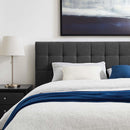 Modway Furniture Julia Queen Upholstered Platform Bed MOD-6007-GRY IMAGE 5