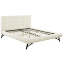 Modway Furniture Julia Queen Upholstered Platform Bed MOD-6007-IVO IMAGE 4