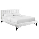 Modway Furniture Julia Queen Upholstered Platform Bed MOD-6008-WHI IMAGE 2