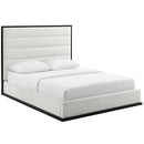 Modway Furniture Ashland Queen Upholstered Platform Bed MOD-6045-WHI IMAGE 2