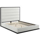 Modway Furniture Ashland Queen Upholstered Platform Bed MOD-6045-WHI IMAGE 4