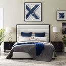 Modway Furniture Ashland Queen Upholstered Platform Bed MOD-6045-WHI IMAGE 5