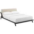 Modway Furniture Luella Queen Upholstered Platform Bed MOD-6047-CAP-BEI IMAGE 2