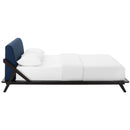 Modway Furniture Luella Queen Upholstered Platform Bed MOD-6047-CAP-BLU IMAGE 3