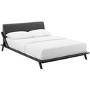 Modway Furniture Luella Queen Upholstered Platform Bed MOD-6047-CAP-GRY IMAGE 2