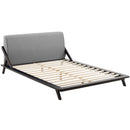 Modway Furniture Luella Queen Upholstered Platform Bed MOD-6047-CAP-LGR IMAGE 4