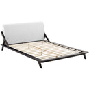 Modway Furniture Luella Queen Upholstered Platform Bed MOD-6047-CAP-WHI IMAGE 4