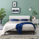 Modway Furniture Luella Queen Upholstered Platform Bed MOD-6047-CAP-WHI IMAGE 5