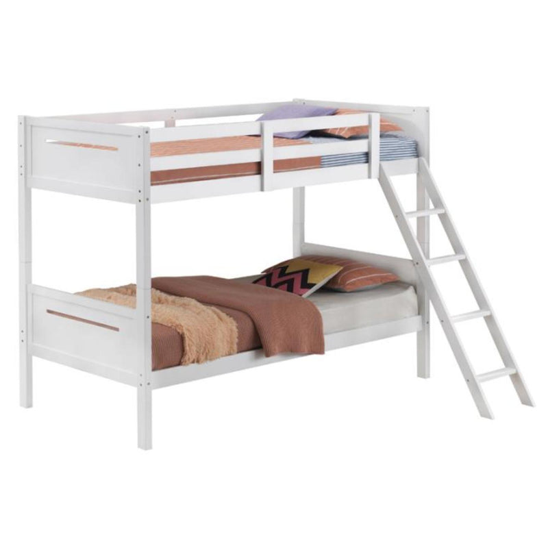 Coaster Furniture Kids Beds Bunk Bed 405051WHT IMAGE 3