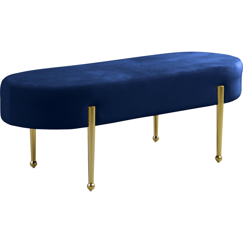 Meridian Home Decor Benches 107Navy IMAGE 1
