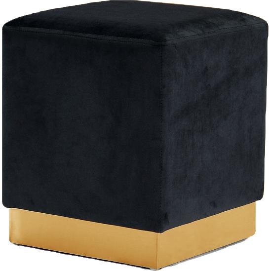 Meridian Home Decor Stools 134Black IMAGE 1