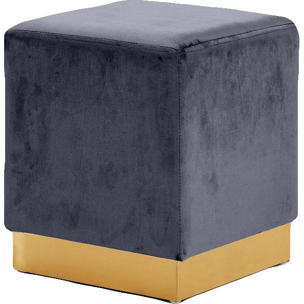 Meridian Home Decor Stools 134Grey IMAGE 1