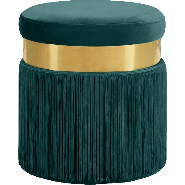 Meridian Home Decor Stools 142Green IMAGE 1