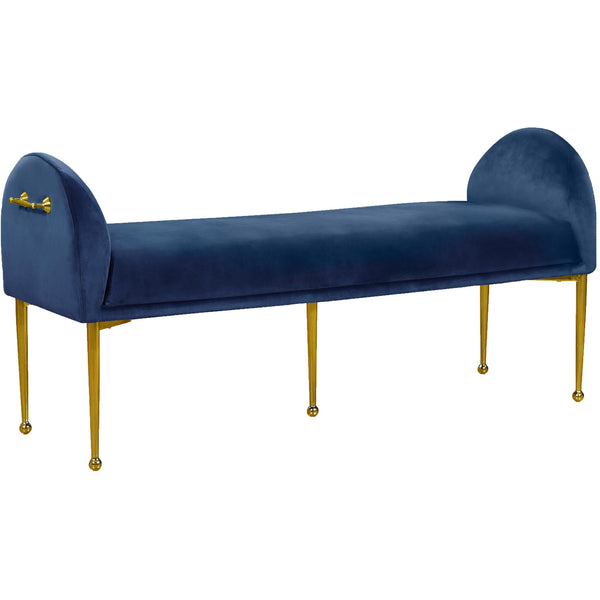 Meridian Home Decor Benches 144Navy IMAGE 1