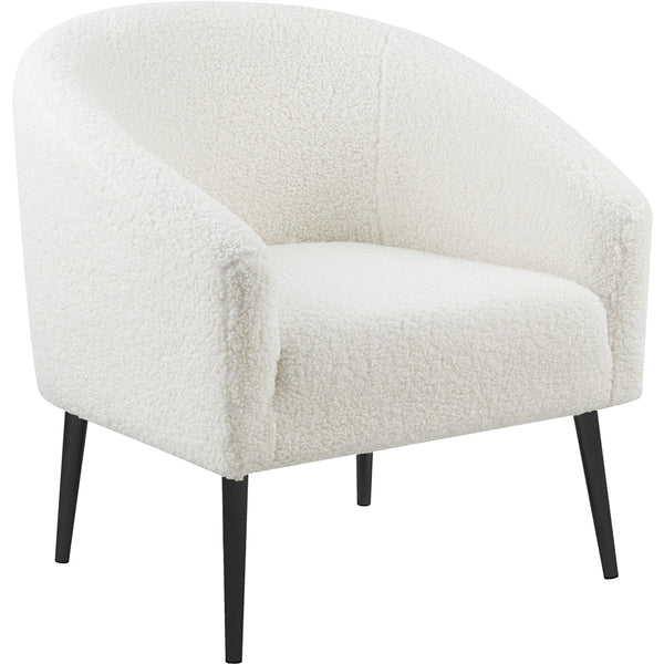 Meridian Barlow Stationary Faux Fur Accent Chair 506 IMAGE 1