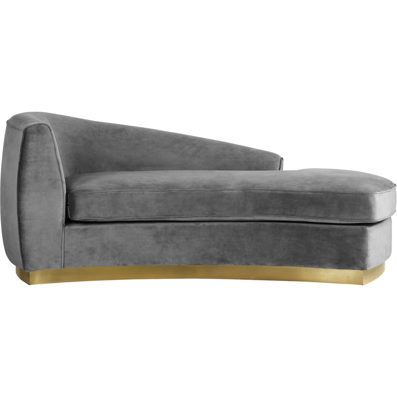 Meridian Julian Fabric Chaise 620Grey-Chaise IMAGE 1